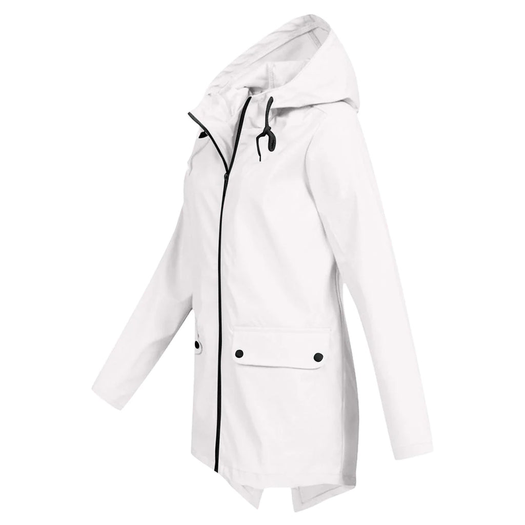 FRANCINE - Modern and elegant raincoat 