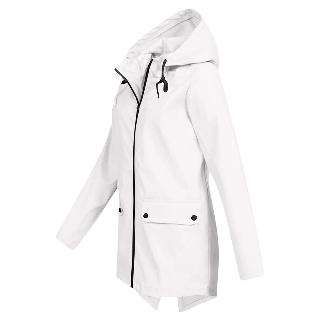 FRANCINE - Modern and elegant raincoat 
