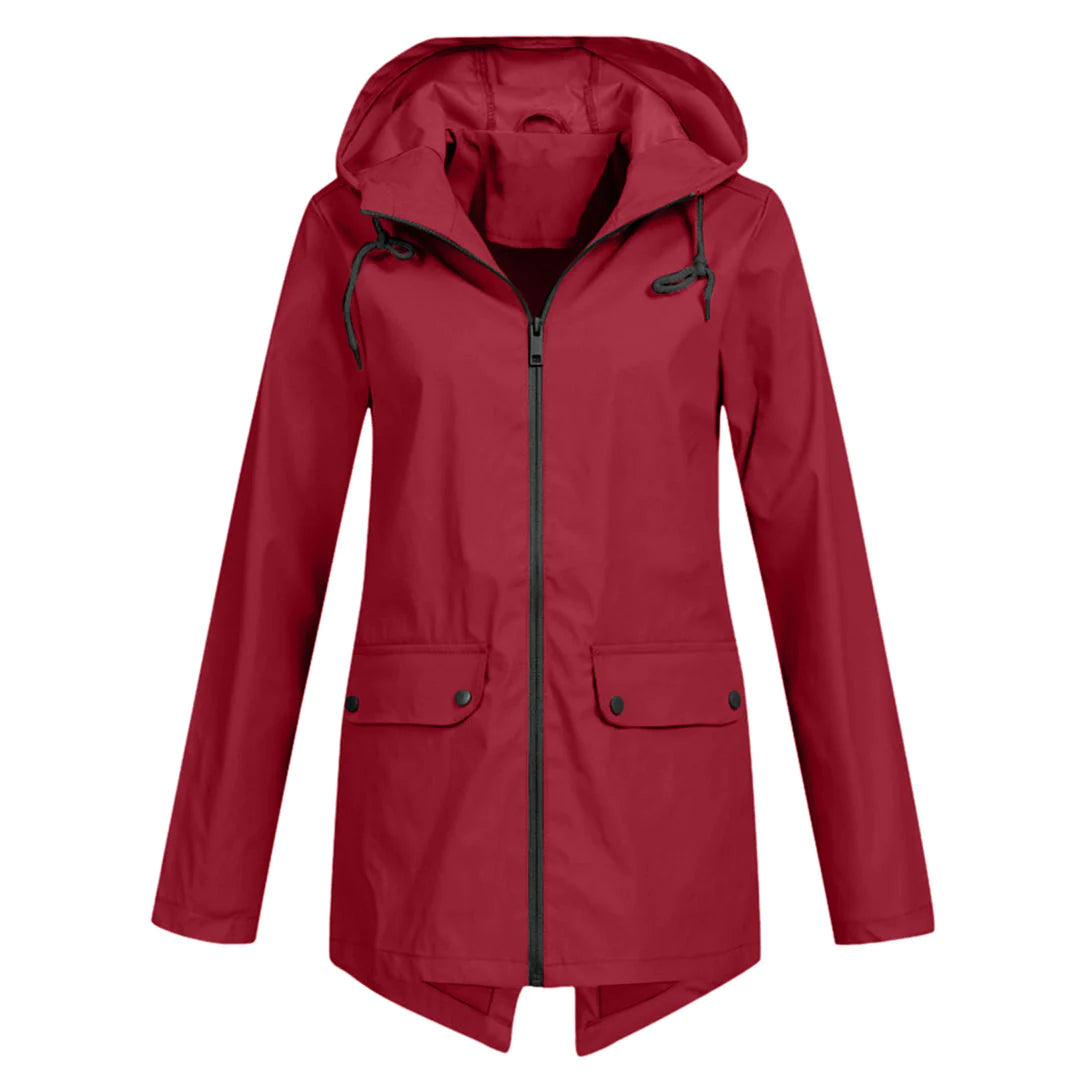 FRANCINE - Modern and elegant raincoat 