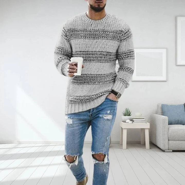 LANDYN - Soft knit sweater for men 