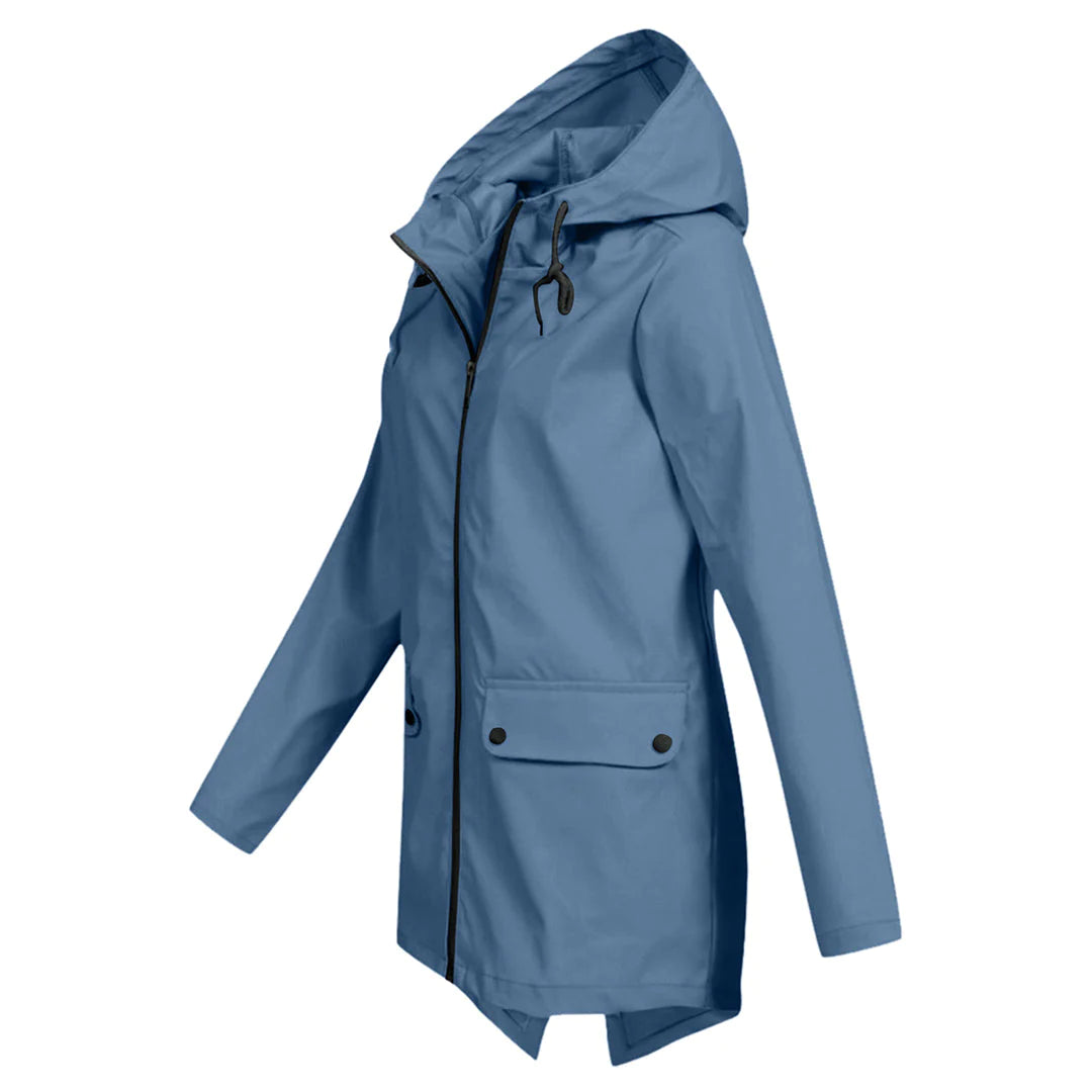 FRANCINE - Modern and elegant raincoat 