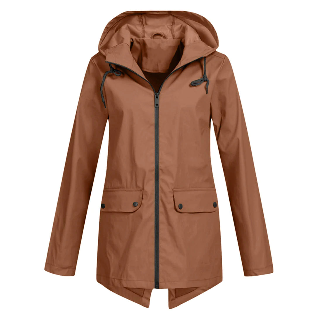 FRANCINE - Modern and elegant raincoat 