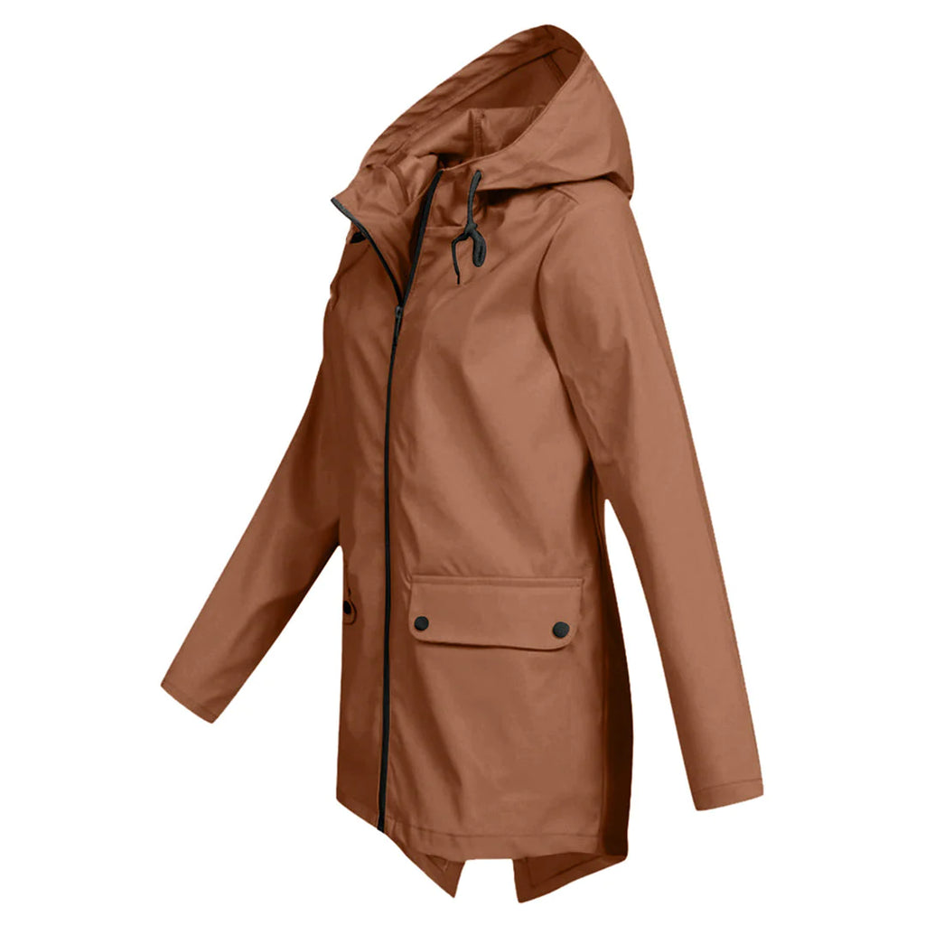 FRANCINE - Modern and elegant raincoat 
