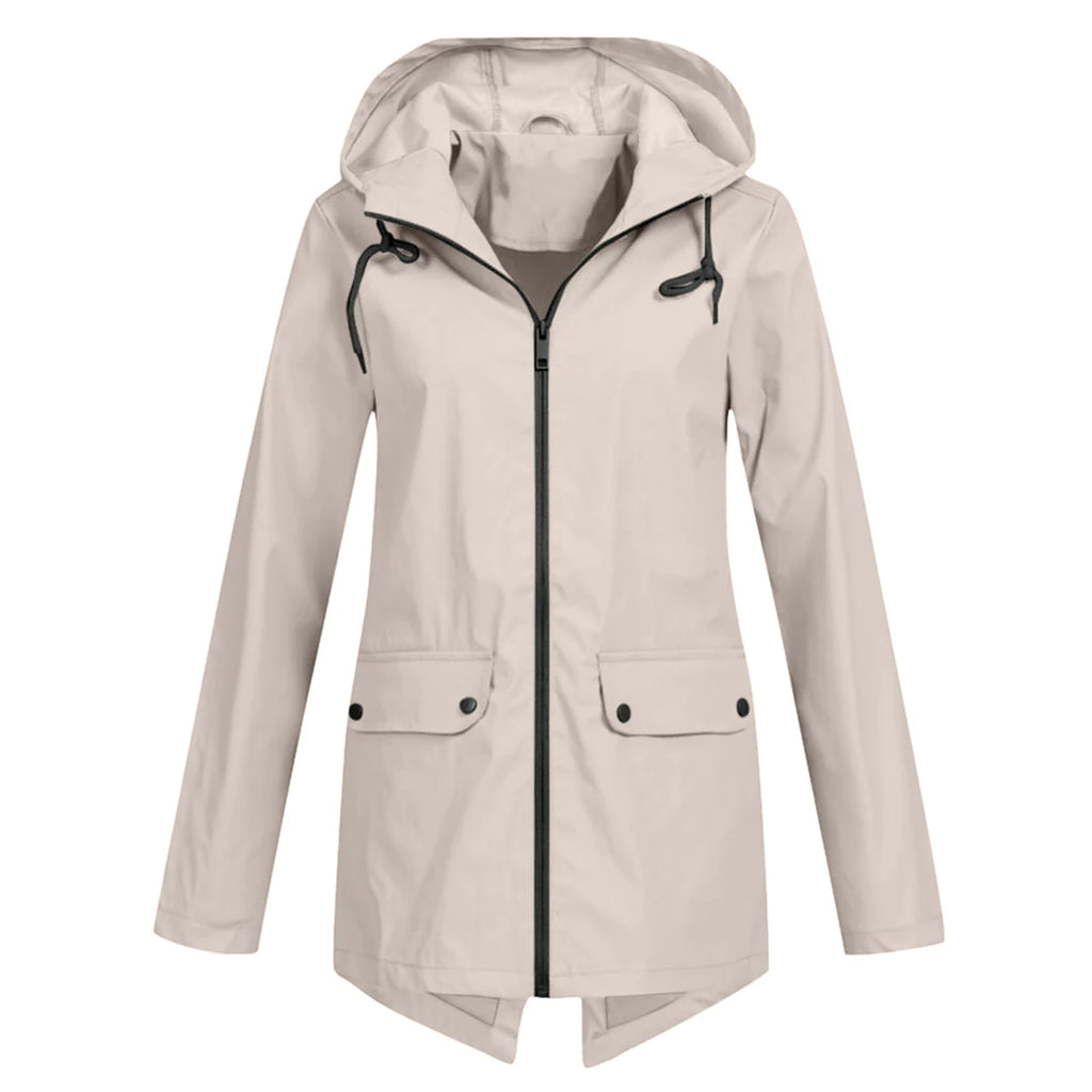 FRANCINE - Modern and elegant raincoat 