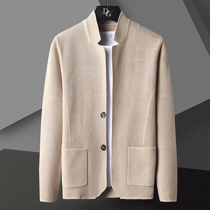 BRANDON - Klassische Strickjacke für Männer.