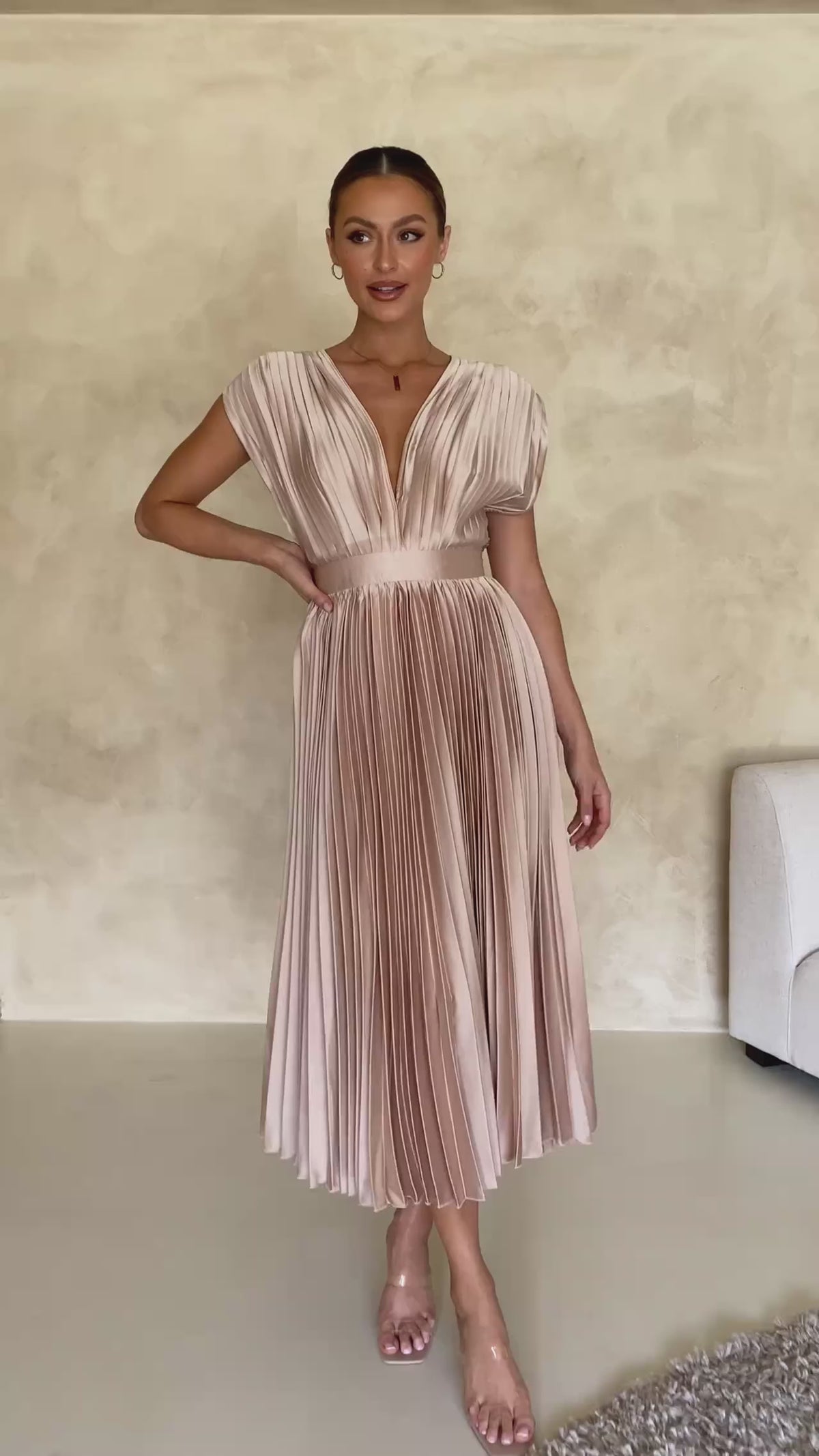 VILHELMINA - Elegantes maxikleid