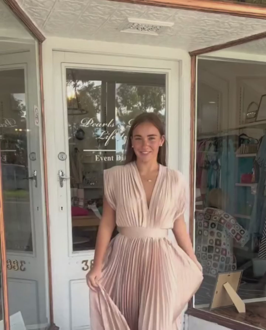 VILHELMINA - Elegantes maxikleid