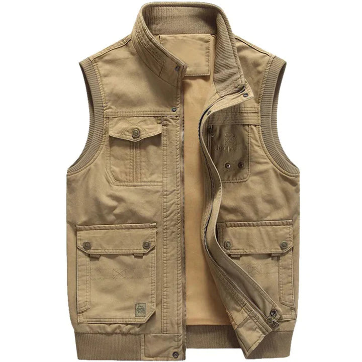 CLIFFORD - Men's multi-pocket vest 