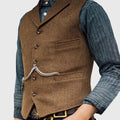 TAHVO - Classic herringbone vest 