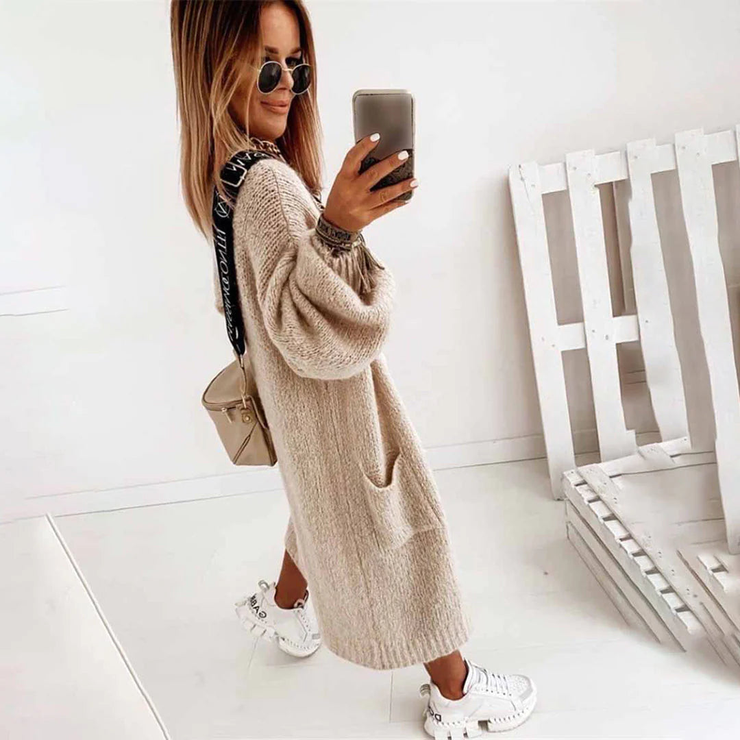 GRETA - Oversized cardigan for women 